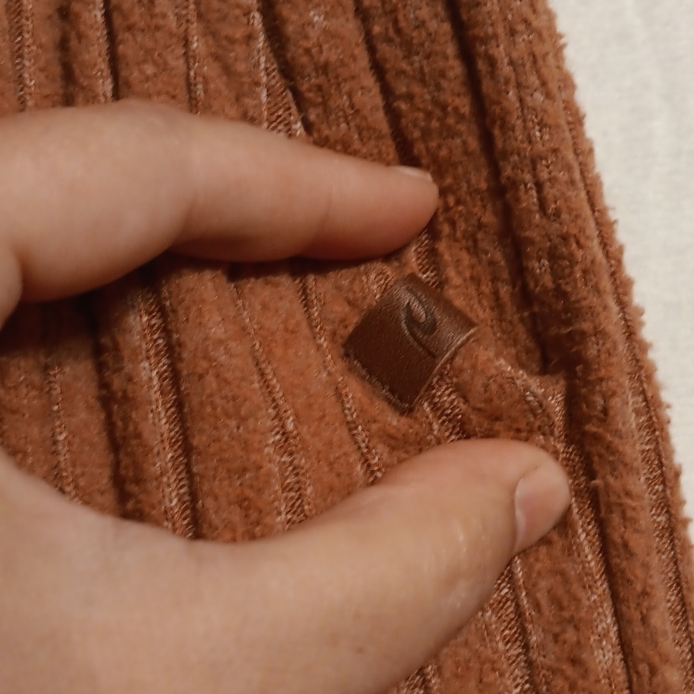 Ripcurl Women's Ribbed Brown Pants Size Small - Picture 6 of 10